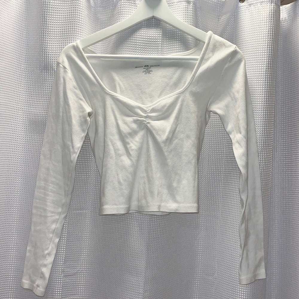 Brandy Melville Balletcore White Longsleeve
